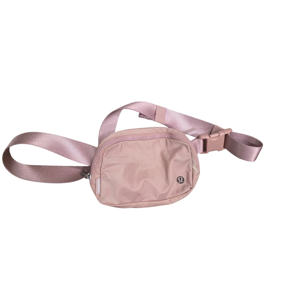 Lululemon Everywhere Belt Bag Pink Nylon Adjustable Crossbody Fanny Pack O/S